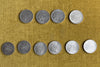 Lot 35 pièces anciennes argent ecu xix ème nap 3 louis philippe leopold hercule
