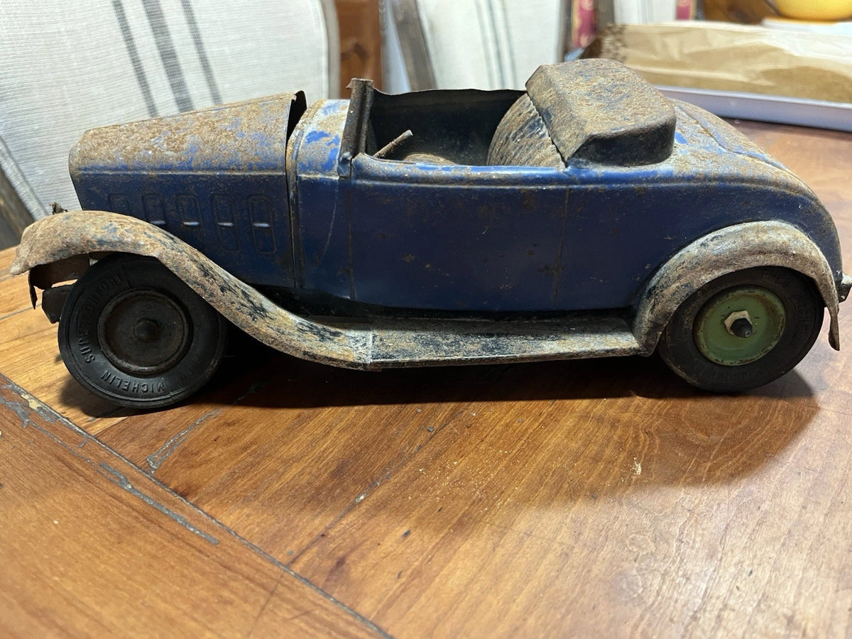 JOUET VOITURE EN TOLE AUTOMOBILE MÉCANIQUE ANDRÉ CITROËN