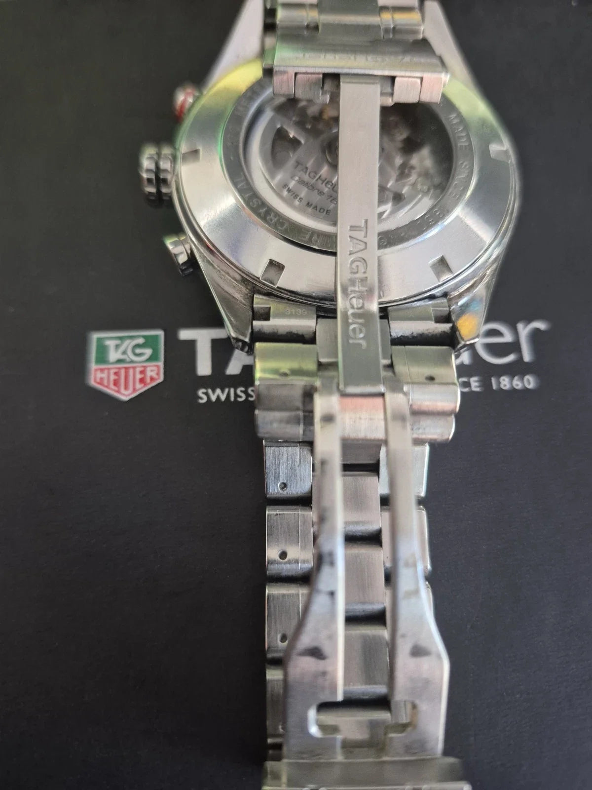 Tag Heuer Carrera Calibre 16 jours date 43 mm automatique CV2A10 - BOÎTE PAPIERS 2012-