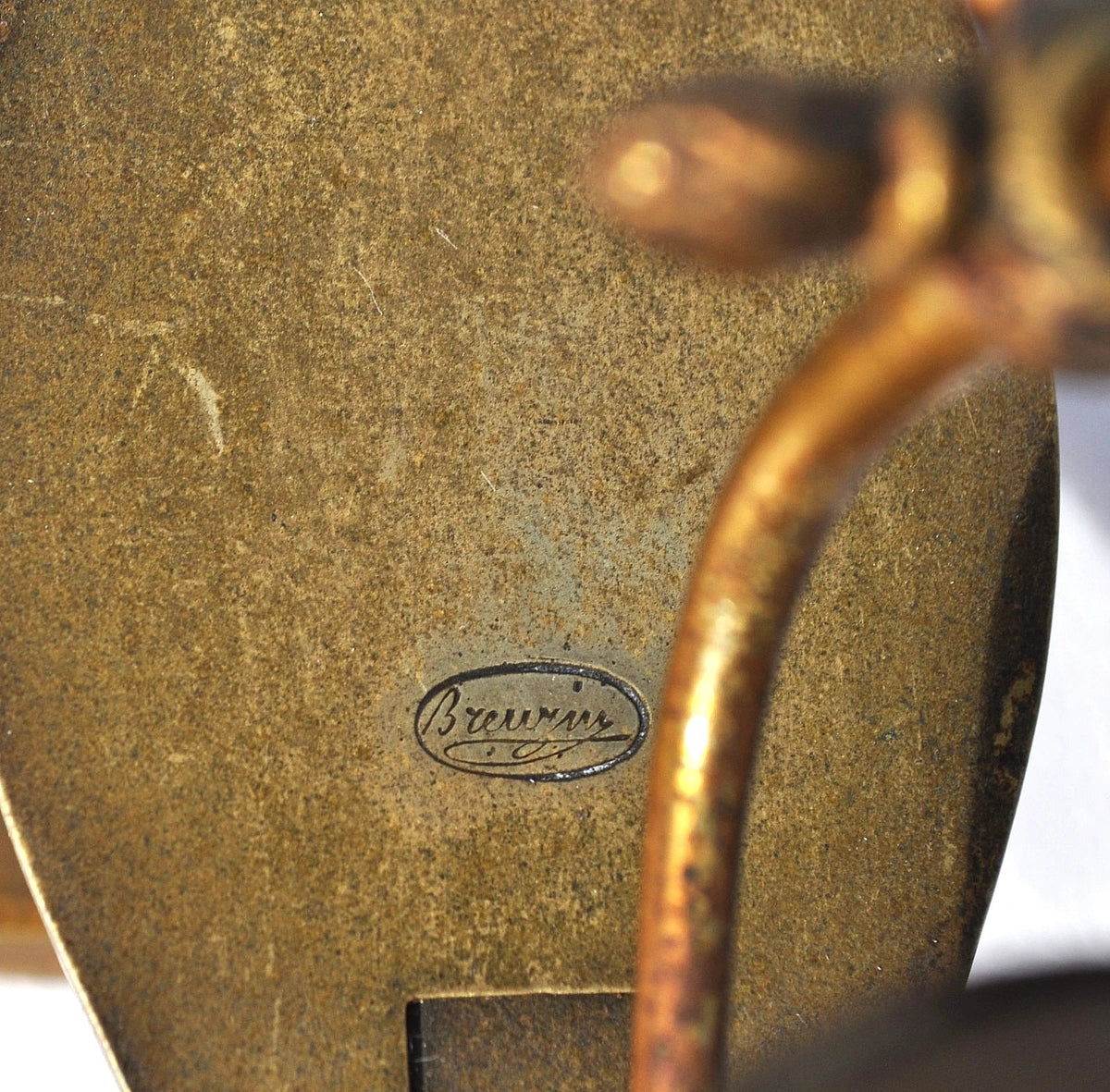 Rare Fontaine à feu - Lampe Docimastique Signée BREUZIN - 1er Empire Début XIXe