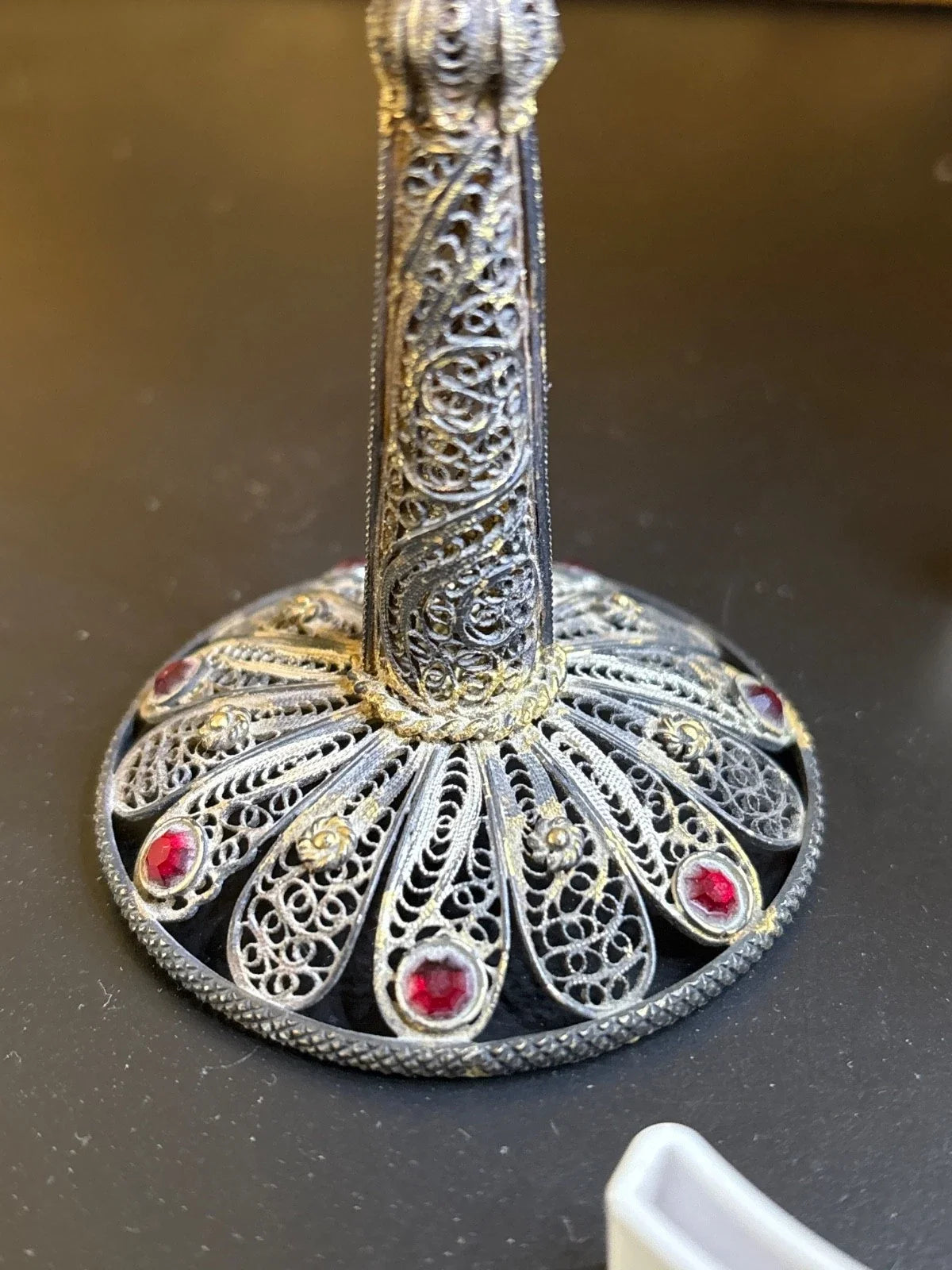 Rarissime monstrance reliquaire de Saint Jean Baptiste en forme d'ostensoir