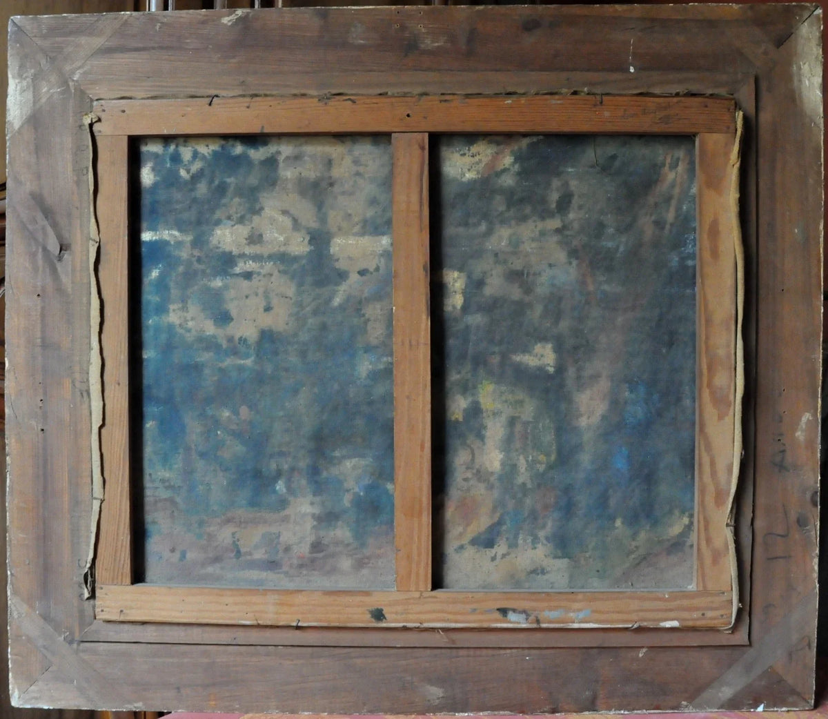 Toile louis leydet les baigneuses école provençale