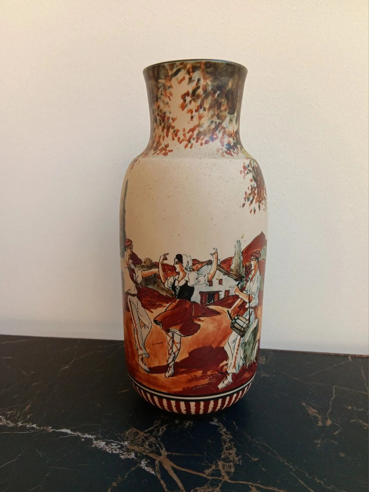 Richard Le Corrone Grand vase Grès R.F Ciboure
