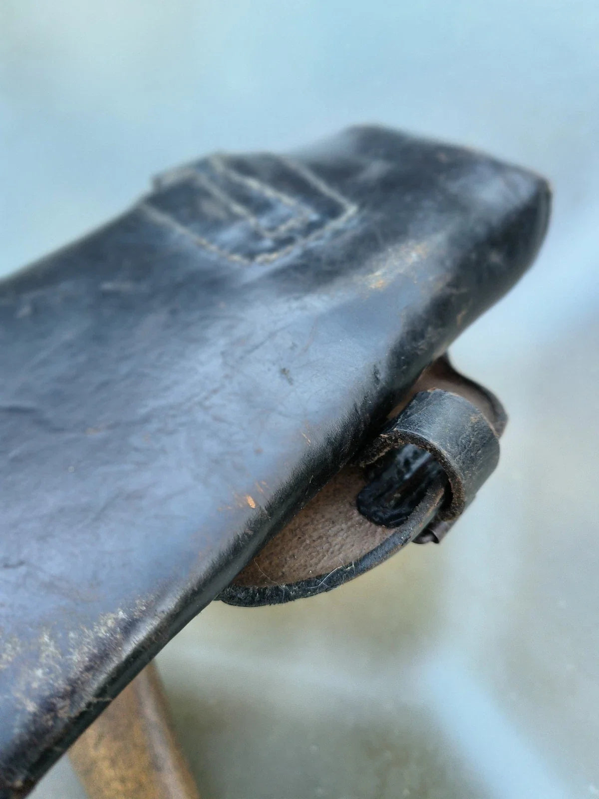 Hache pionnier allemand ww21940 landser hache + étui cuir libération 1944 vosges