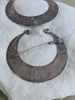 Ancienne paire de fibules berbère argent massif poinçons