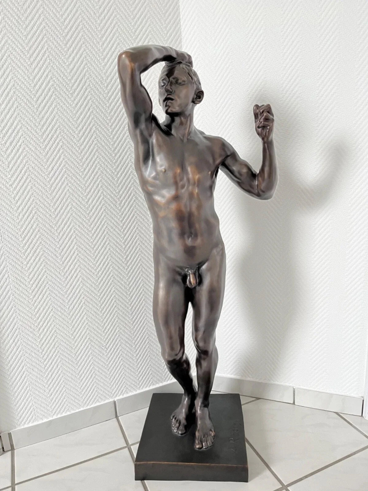 Sculpture d'Auguste René François Rodin - L'âge du mari