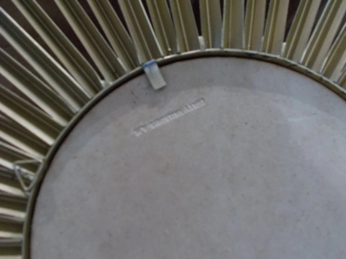 MIROIR OEIL SORCIERE VINTAGE SIGNE CHATY VALLAURIS POILLERAT SUNBURST MIRROR XX
