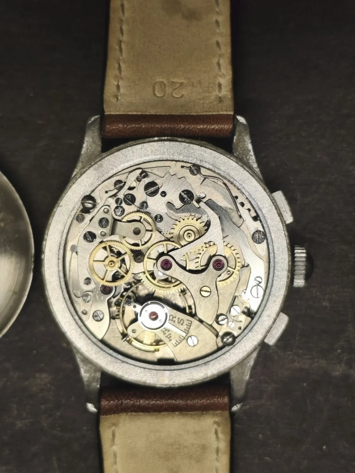 Montre Chronographe Suisse Mécanique Montre Vintage