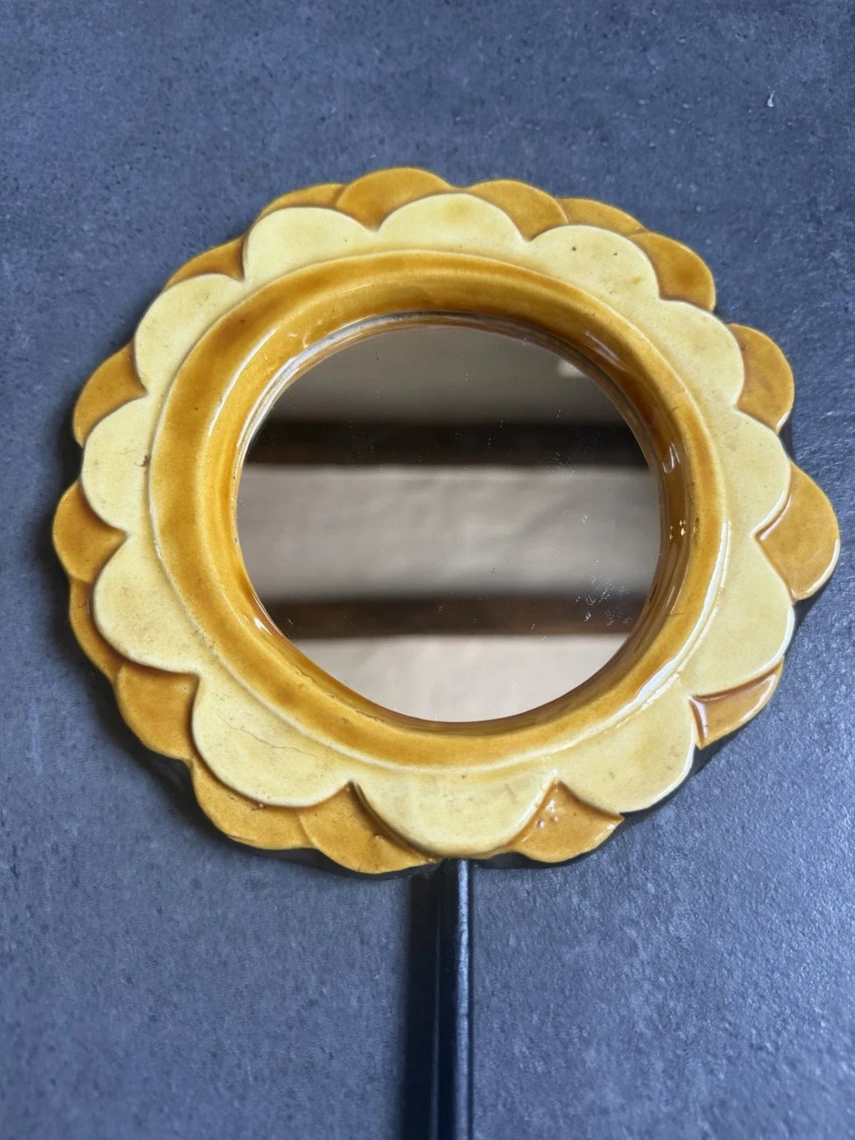 Miroir à main Mithé Espelt 1960 mithe espelt céramique 1950 1960