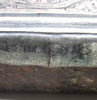 Icône ancienne de l'empire russe en argent massif et bois peint à la main, 28x24cm, circa 1880