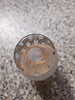 Rare Ancien Petit Vase Daum Nancy Gardeuse D Oies Verre Givré. Bordé D Or.