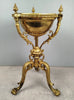 Grand PIED de LAMPE en Athenienne Cassolette Huile Petrole Brule-Parfum XIXe P51