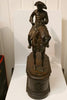 Sculpture ancienne en bronze de Rudolf Kaesbach (1873-1955). Napoléon à cheval