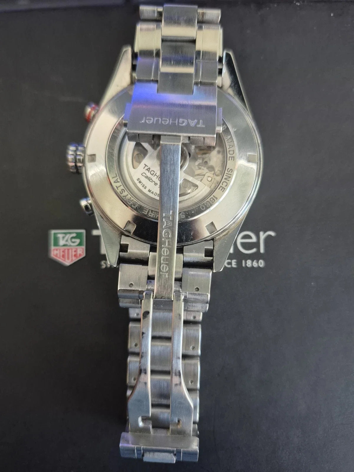 Tag Heuer Carrera Calibre 16 jours date 43 mm automatique CV2A10 - BOÎTE PAPIERS 2012-