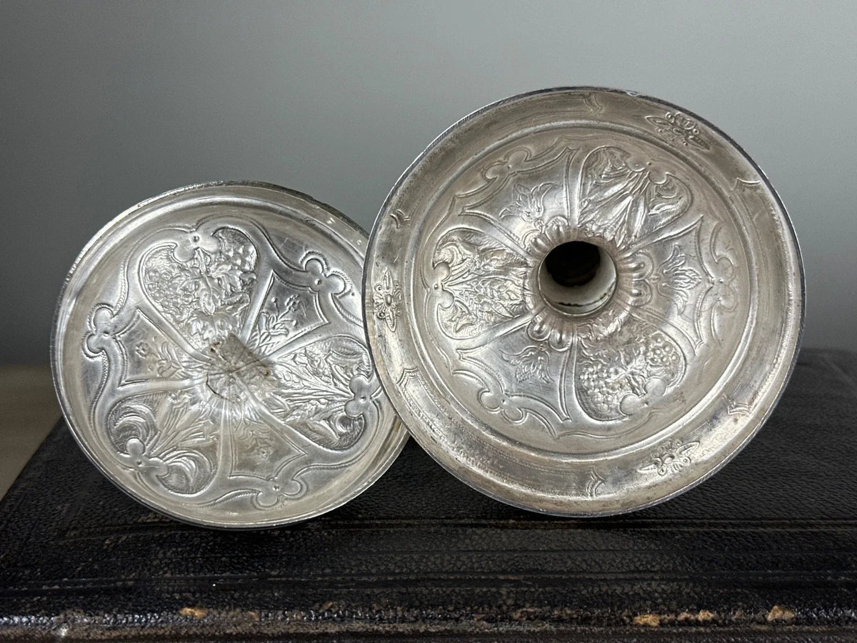 Ancien ciboire argent massif coffret boite Favier Frères LYON Messe Religieux