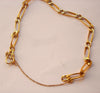Belle gourmette en or 18 k de 7,65 g
