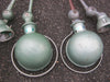 Lot x3 ancienne lampe jielde atelier usine industriel
