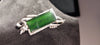 bijou broche en or blanc 14K