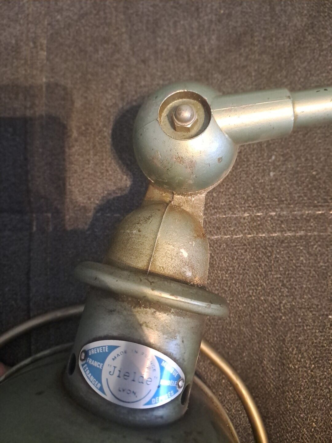 Lampe industriel ancienne jielde 3 bras