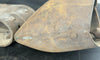 Cloche ancienne vache A.S Frères A Chamonix N°4 fer alpage Savoie