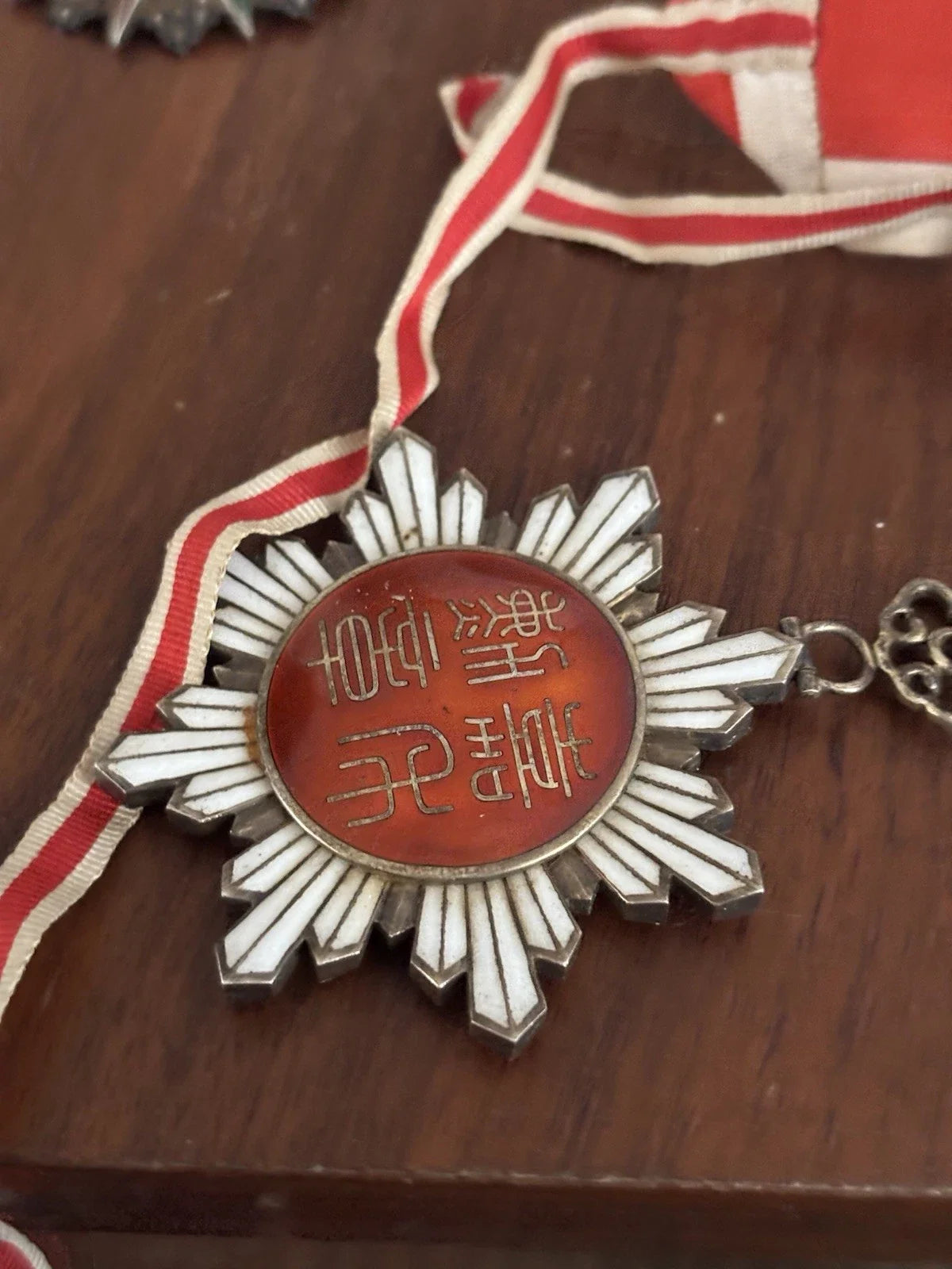 BEAU COMMANDEUR DE L'ORDRE du GRAIN d'OR REPUBLIQUE DE CHINE EN VERMEIL
