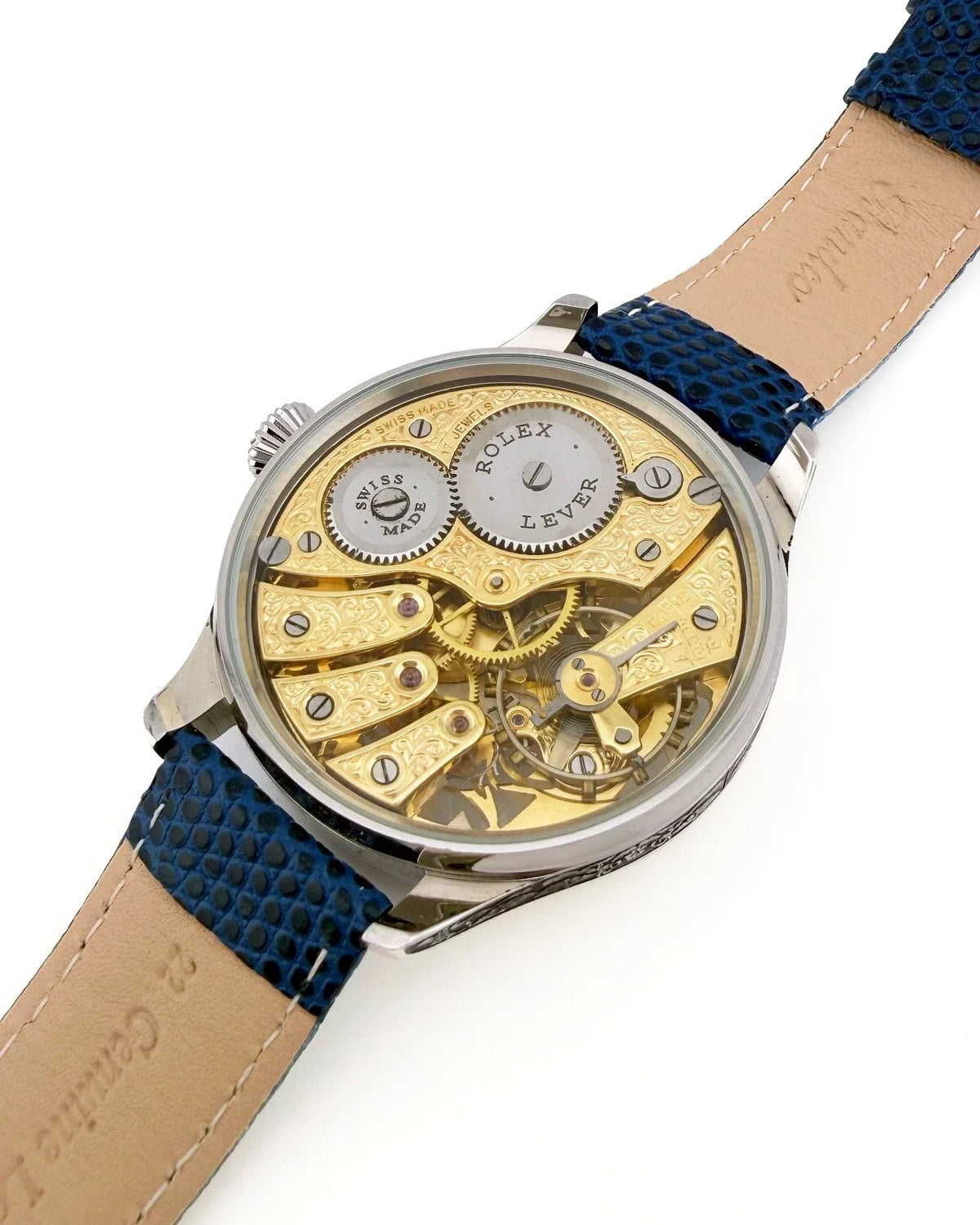 MONTRE ROLEX HOMME MOUVEMENT VINTAGE DANS UN BOITIER NEUF DE QUALITÉ, ENTIÈREMENT RÉVISÉE.