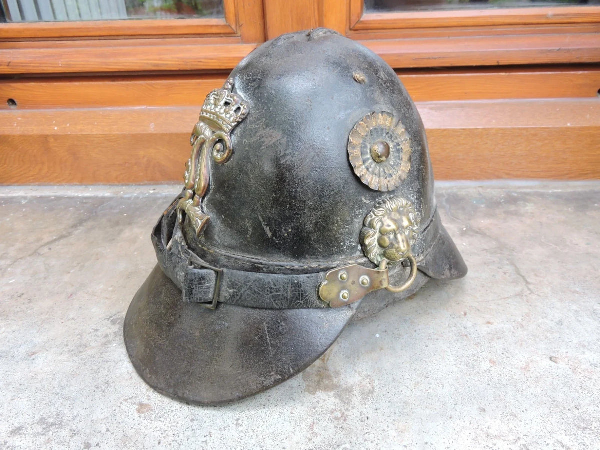 Casque à chenille bavarois modèle 1861 pour hommes de troupe modèle 1861