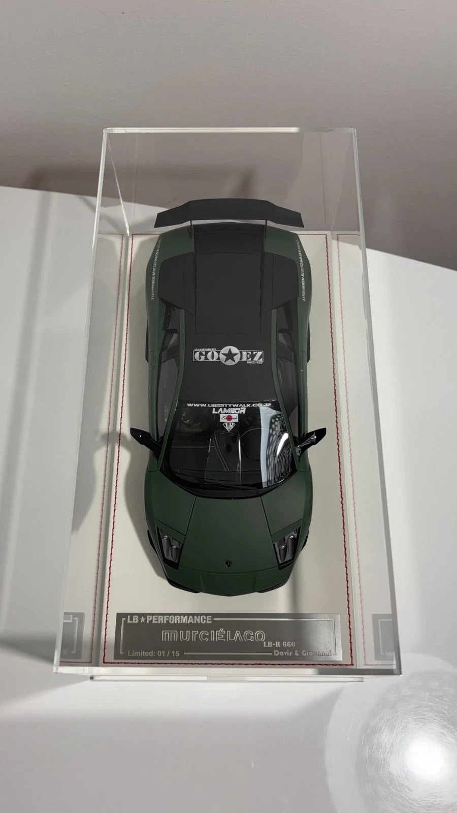 Maquette lamborghini murcielago lb-r 660 – zero fighter