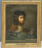 Tableau Ancien Huile Portrait Joueur de Violon Homme Renaissance Raphael XIXe