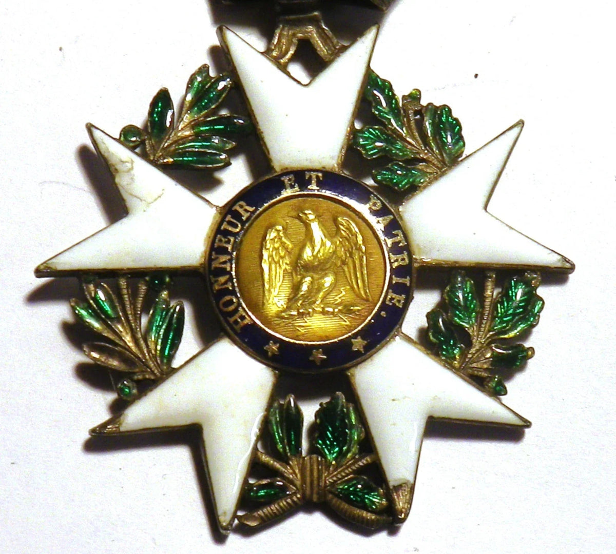 Médaille ordre légion d'honneur 2ème type 1er empire napoléon argent or xixème