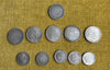 Lot 35 pièces anciennes argent ecu xix ème nap 3 louis philippe leopold hercule