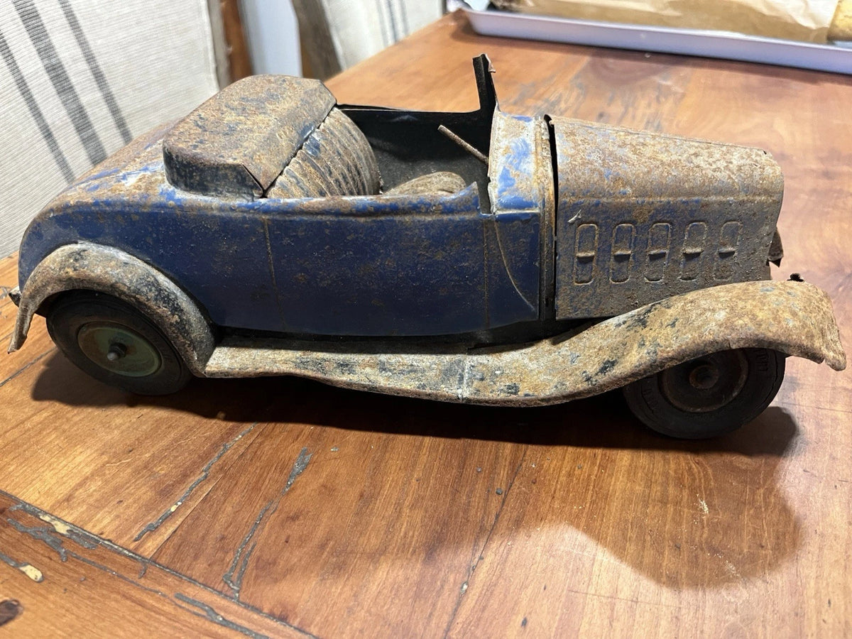 JOUET VOITURE EN TOLE AUTOMOBILE MÉCANIQUE ANDRÉ CITROËN