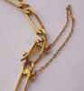 Belle gourmette en or 18 k