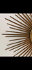 MIROIR OEIL SORCIERE VINTAGE SIGNE CHATY VALLAURIS POILLERAT SUNBURST MIRROR XX