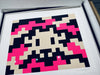 Invader camo m-3c-m3 lithographie signée – édition limitée