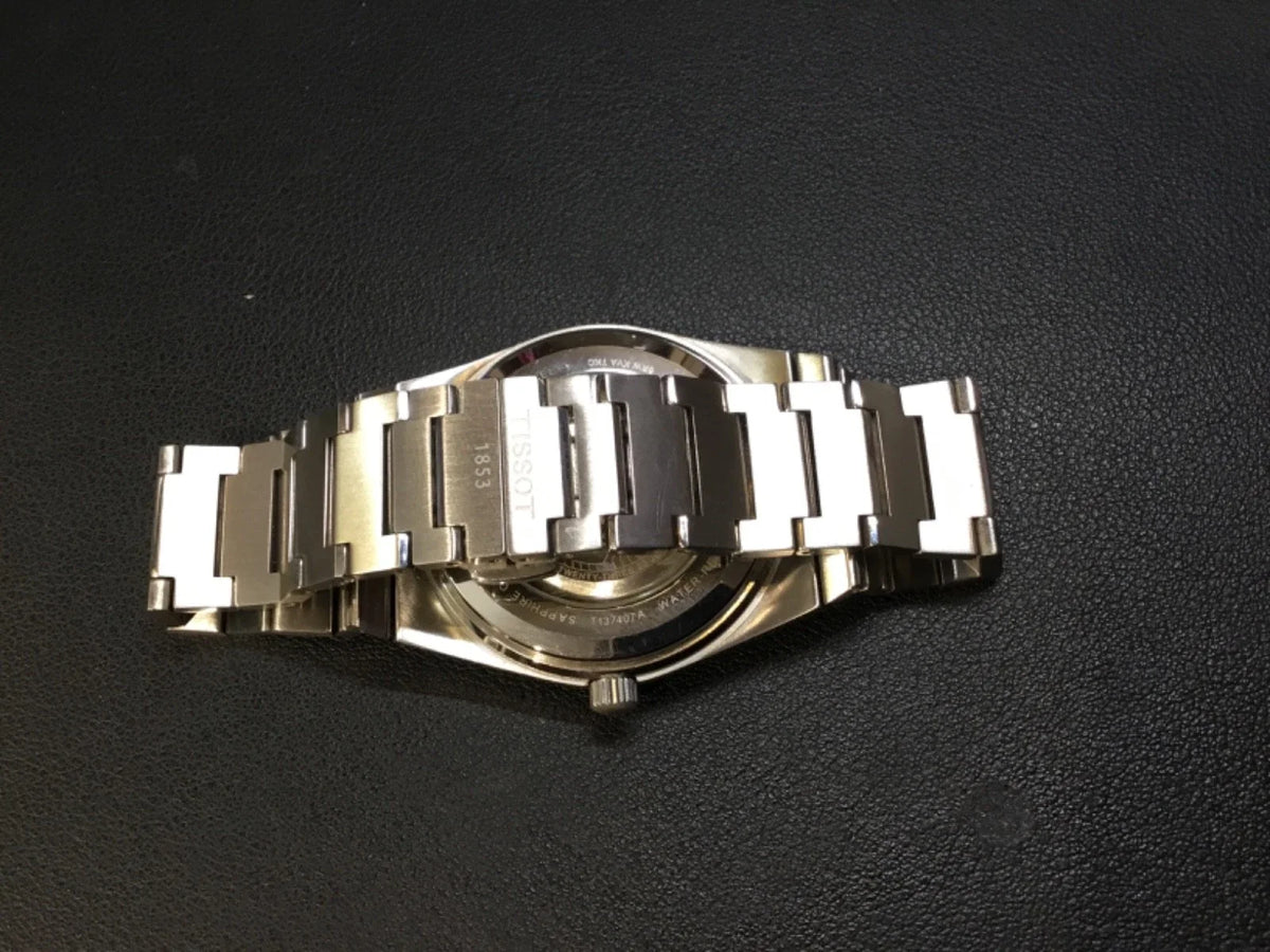 Montre Tissot PRX Powermatic 80 automatique cadran bleu Tiffany bracelet acier