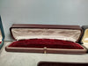Lot de 8 boites ecrin rangement bijoux montres bijouterie joaillerie velour e44