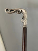 Lucien GAILLARD ancienne  canne pommeau en argent massif