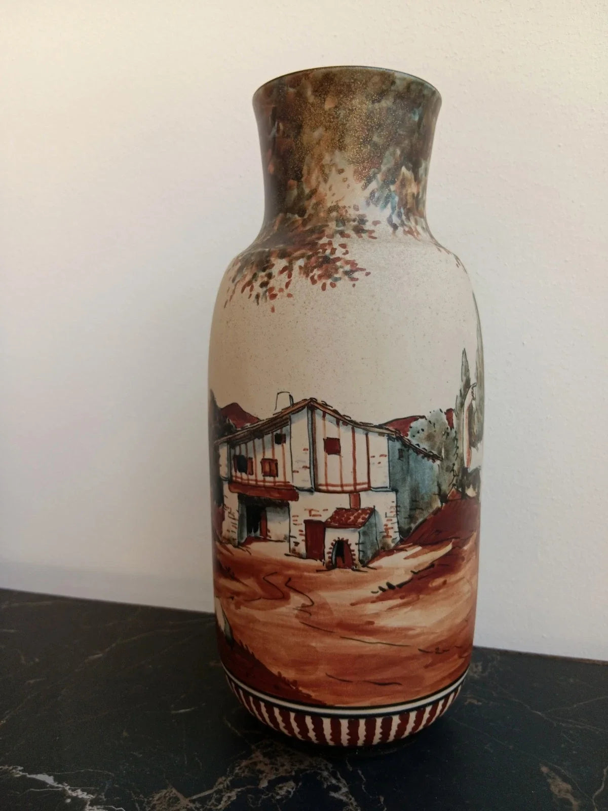 Richard Le Corrone Grand vase Grès R.F Ciboure