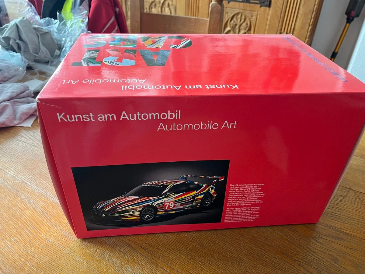 BMW Art Car - Jeff Koons, BMW M3 GT2