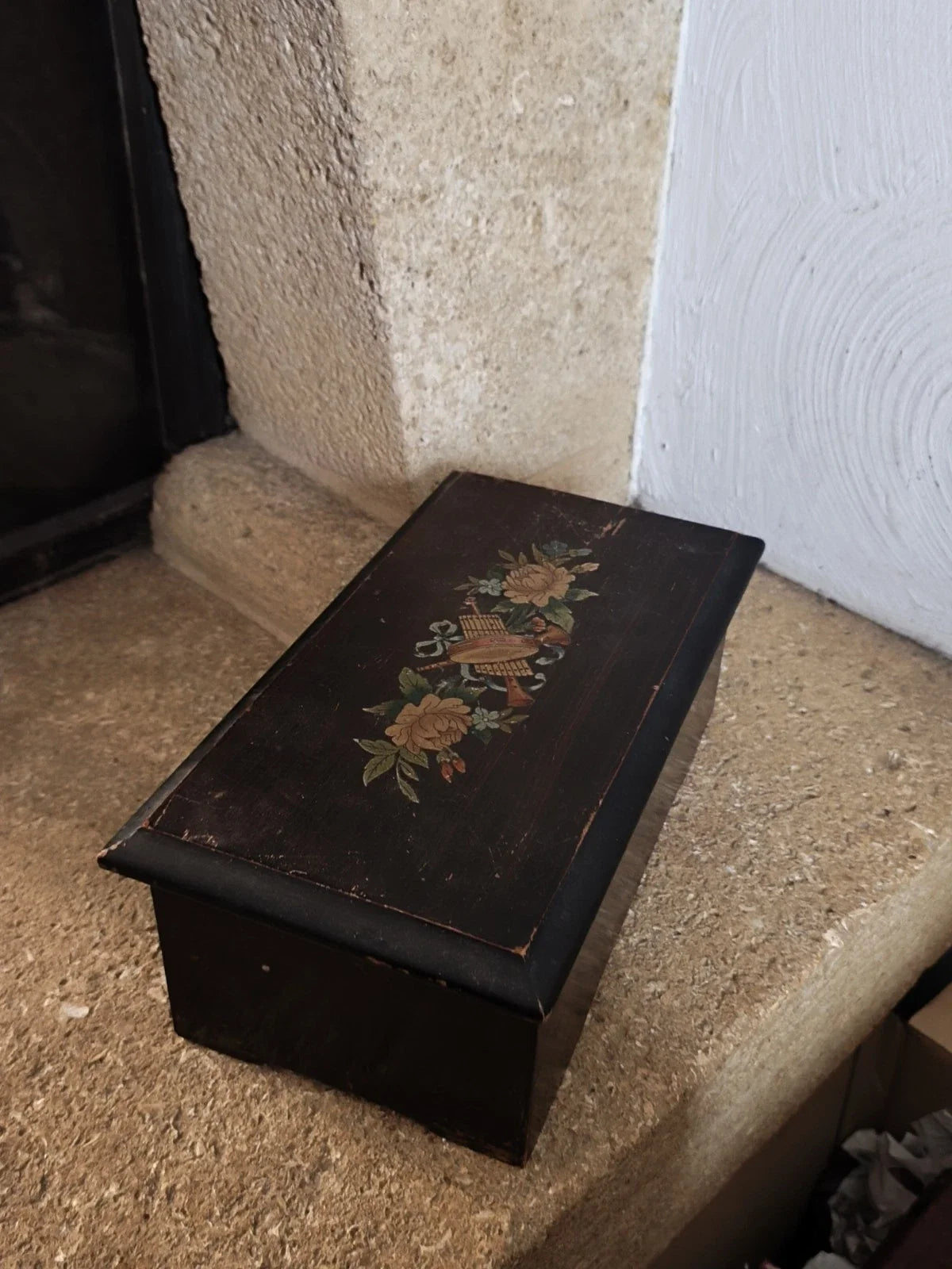 Ancien Coffret à Musique 6 Morceaux Napoléon III