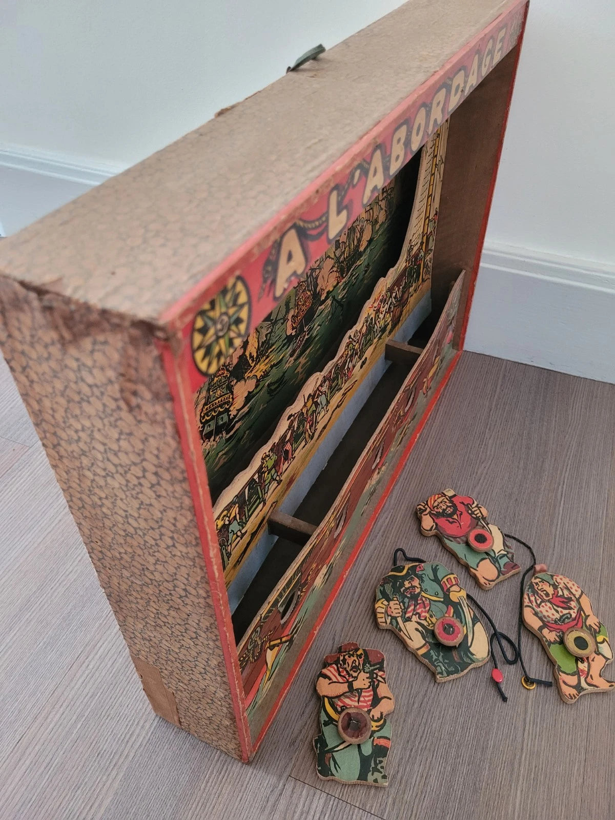 Jouet ancien jeu de tir A l'abordage
