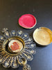 Rarissime monstrance reliquaire de Saint Jean Baptiste en forme d'ostensoir