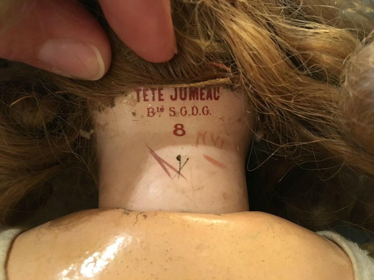 Poupée JUMEAU Bouche Fermée, Tête Porcelaine, Bté S.G.D.G