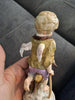 Ancien Sujet Sculpture Ange Statue Porcelaine Meissen Germany 18ème 19ème
