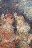 Tableau hsp elégantes avec chien adolphe monticelli (1824-1886) ecole française
