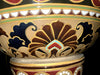 MAGNIFIQUE GRAND VASE EN GRES BYSANTIN SARREGUEMINES no 831