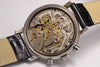 MONTRE CHRONOGRAPHE SUISSE MOGADOR ACIER LANDERON 1960 VINTAGE WATCH