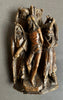 Petit groupe en bois sculpté haute époque XVIème