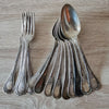 Lot de couverts en argent massif minerve